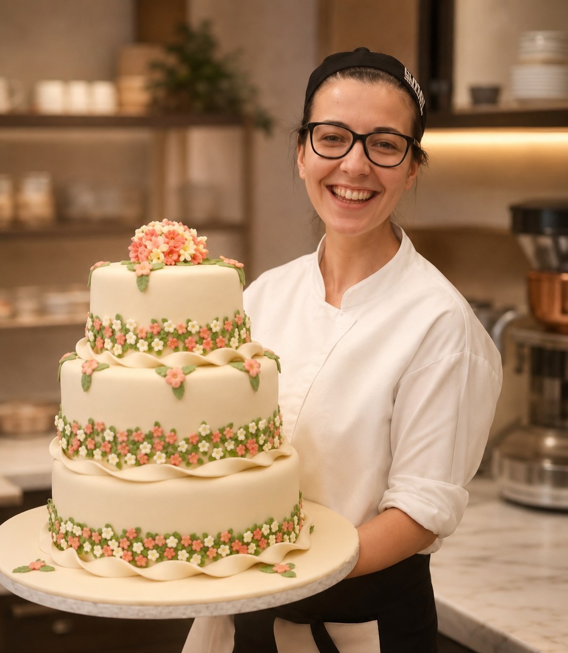 Cotton Bakery mutfağından Çiğdem